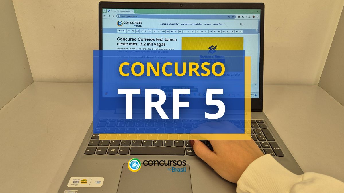 Torneio TRF 5: cartaz para Juiz com iniciais de R$ 35,8 milénio