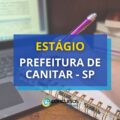 Prefeitura de Canitar – SP divulga edital de estágio