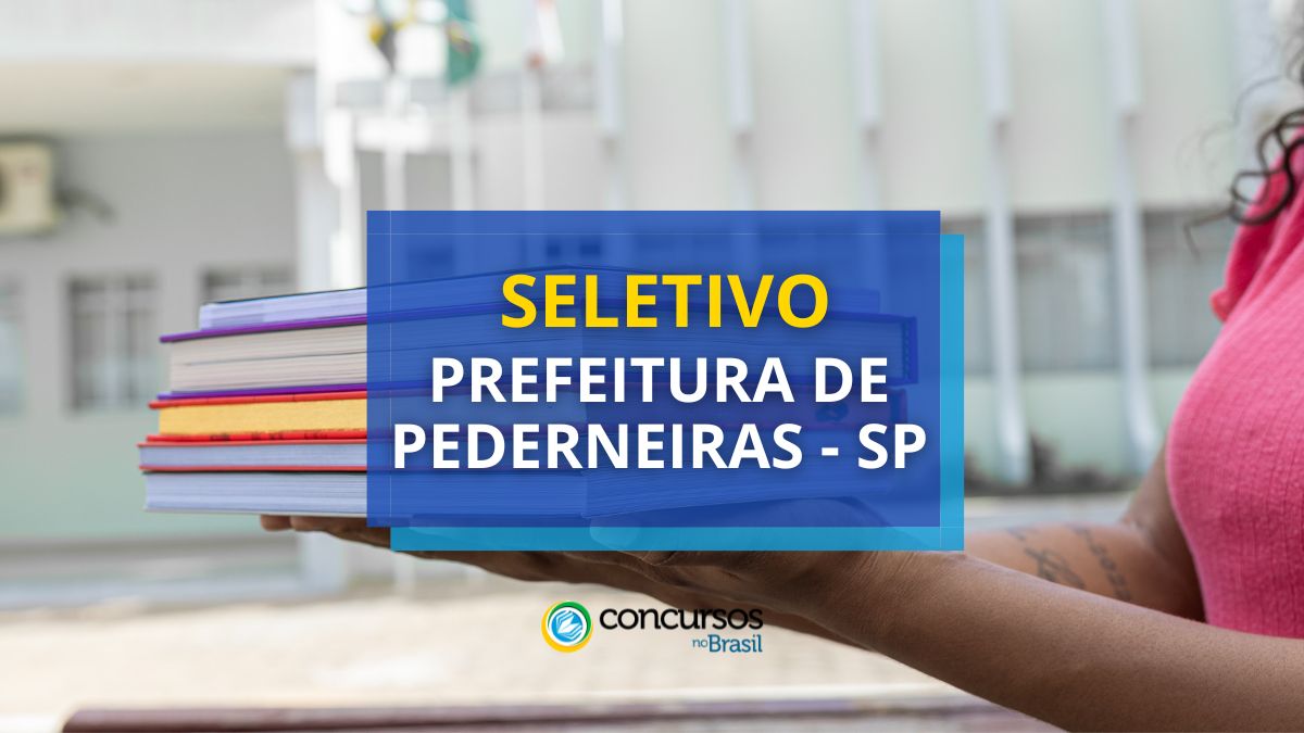 Prefeitura de Pederneiras – SP anuncia papeleta de seletivo