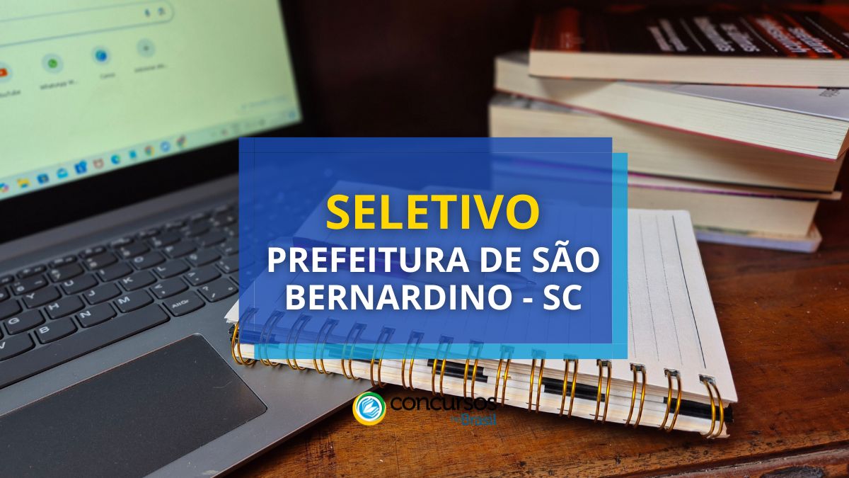 Prefeitura de São Bernardino – SC abre vagas em seletivo