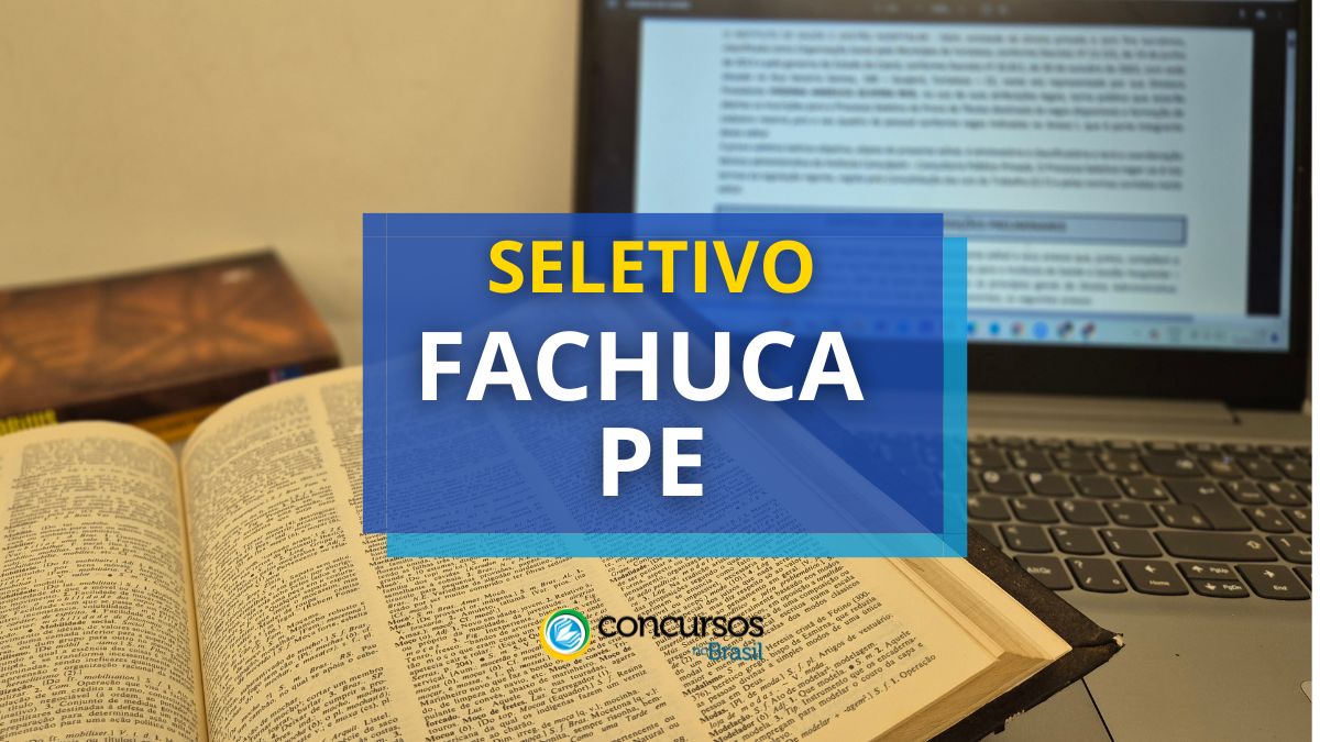 FACHUCA – PE divulga moderno cartaz de arrumação seletivo