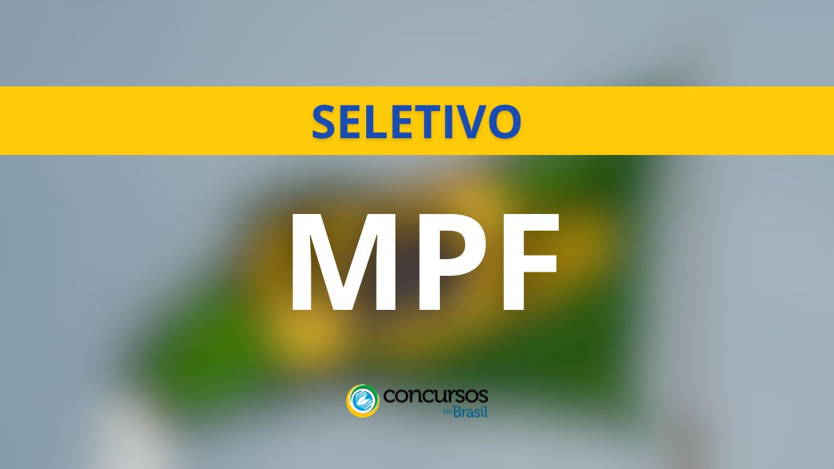 Ordem seletivo MPF: onda com salário de R$ 10,3 milénio