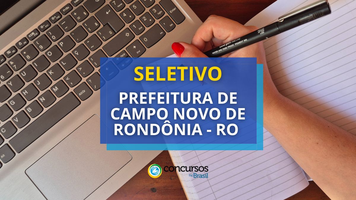 Prefeitura de Prado Recente de Rondônia – RO: até R$ 13 milénio em seletivo