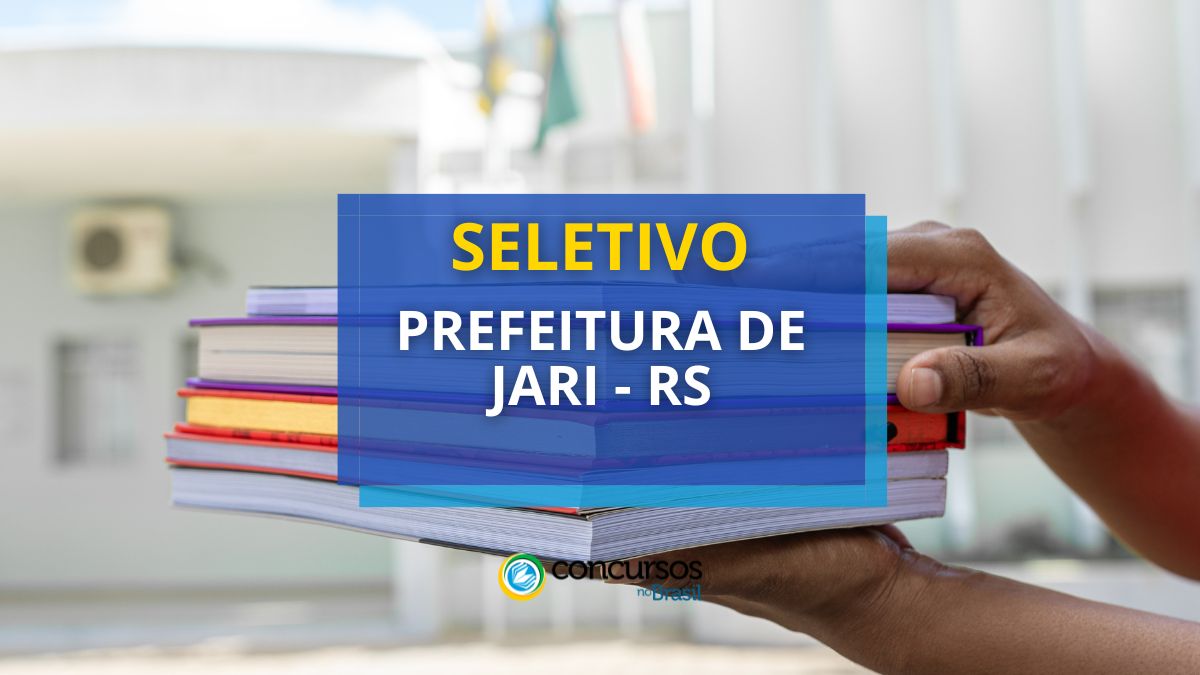 processo seletivo Prefeitura de Jari, vagas do processo seletivo Prefeitura de Jari, inscrição no processo seletivo Prefeitura de Jari, edital do processo seletivo Prefeitura de Jari