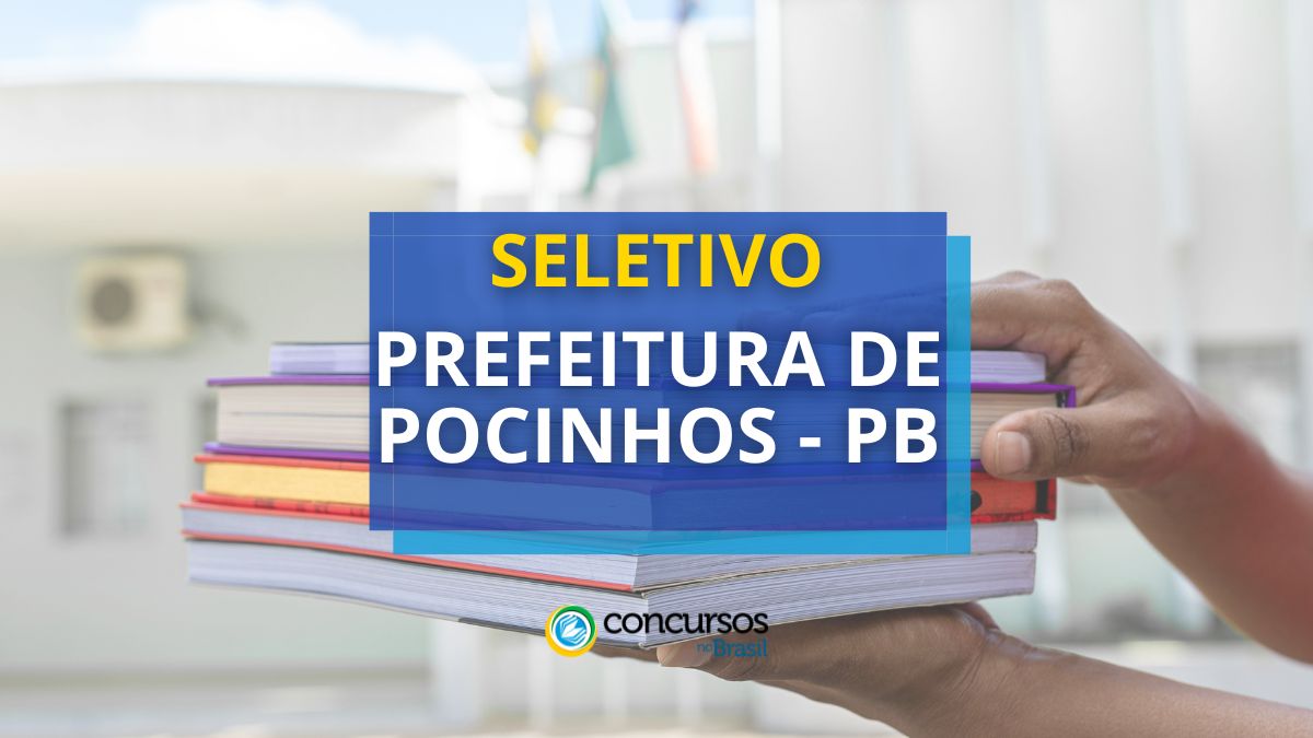 Prefeitura de Pocinhos – PB: cartaz com 73 vagas; até R$ 3,6 milénio