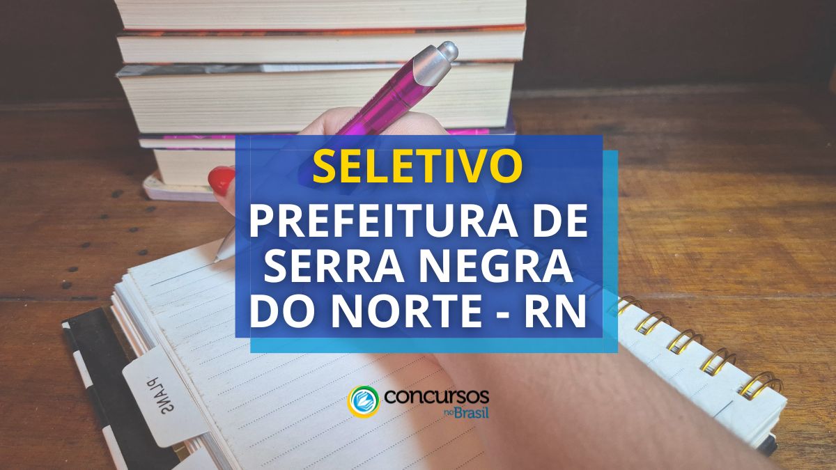 Seletivo Prefeitura de Montanha Negra do Setentrião – RN: cartaz e matrícula