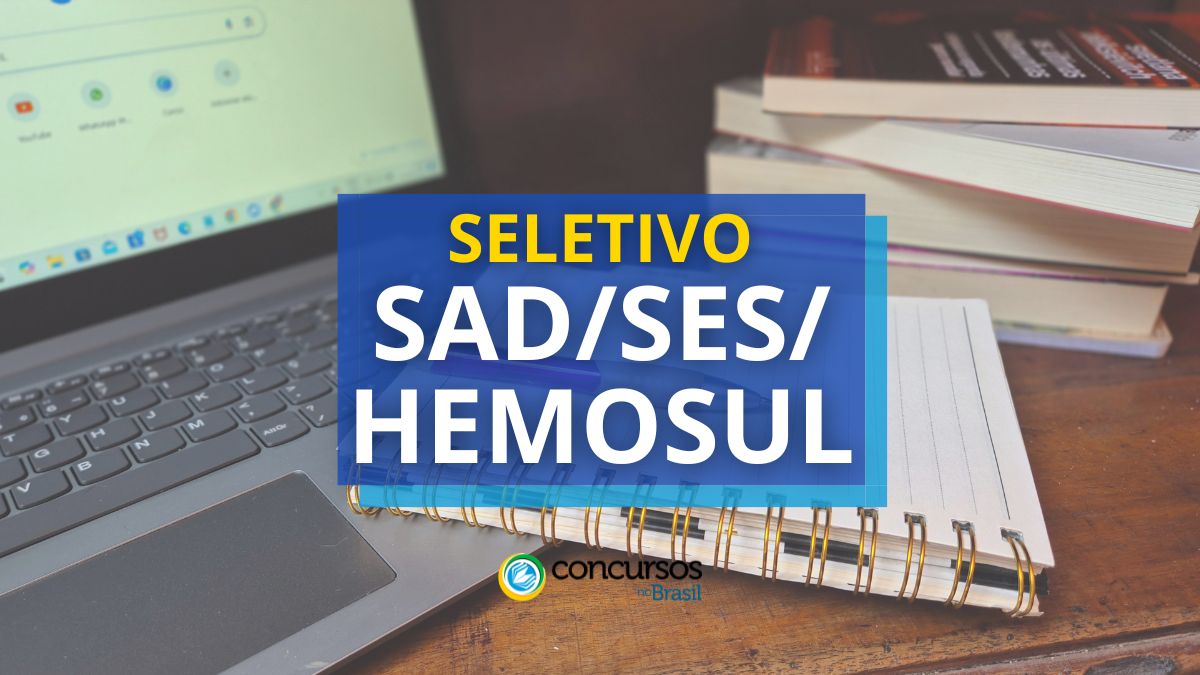 SAD/SES/HEMOSUL – MS 2025: inaugural de até R$ 5,6 milénio