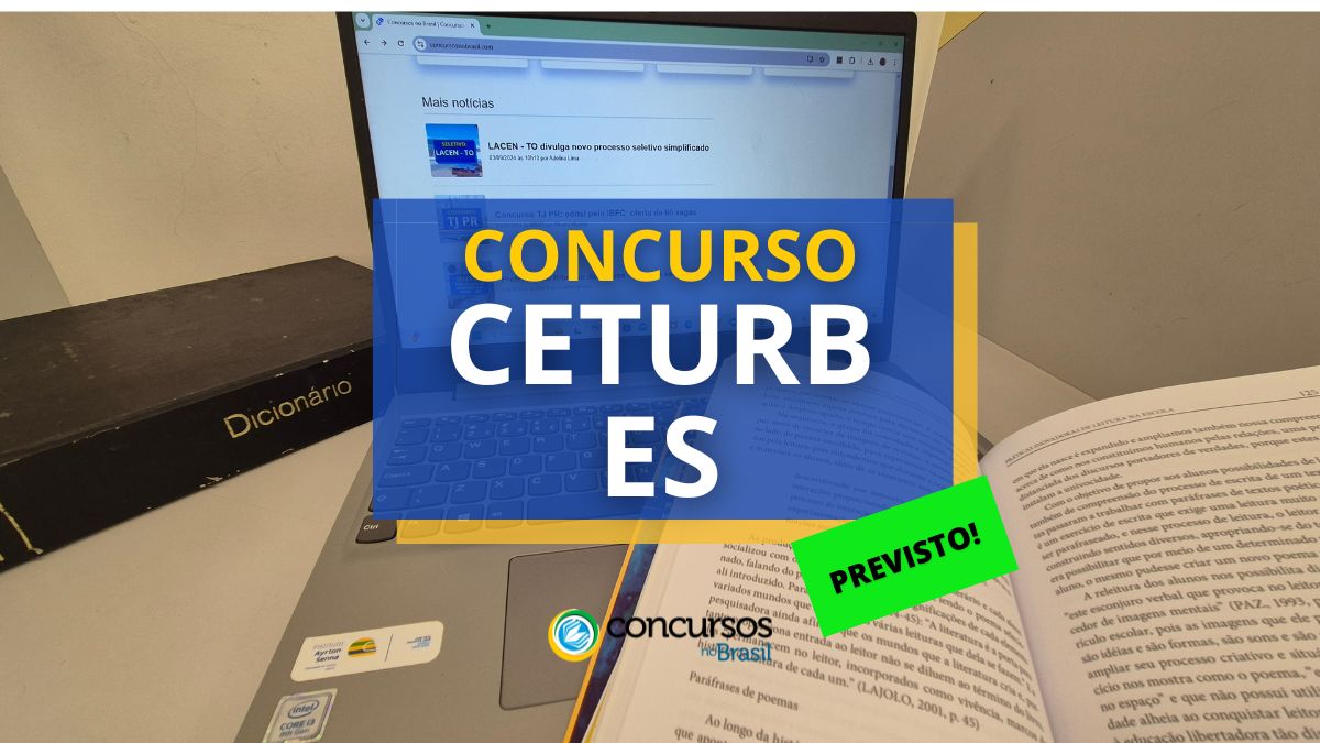 Concurso Ceturb ES previsto