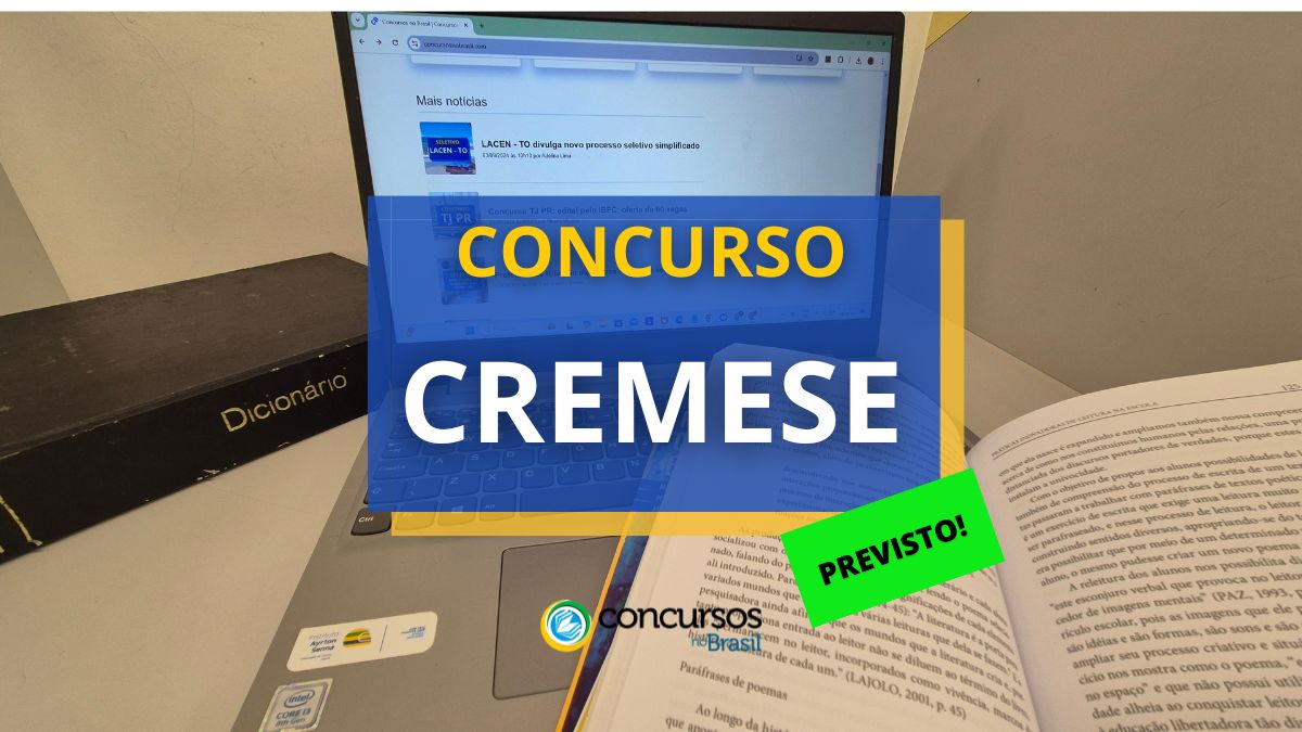 Concurso CREMESE previsto