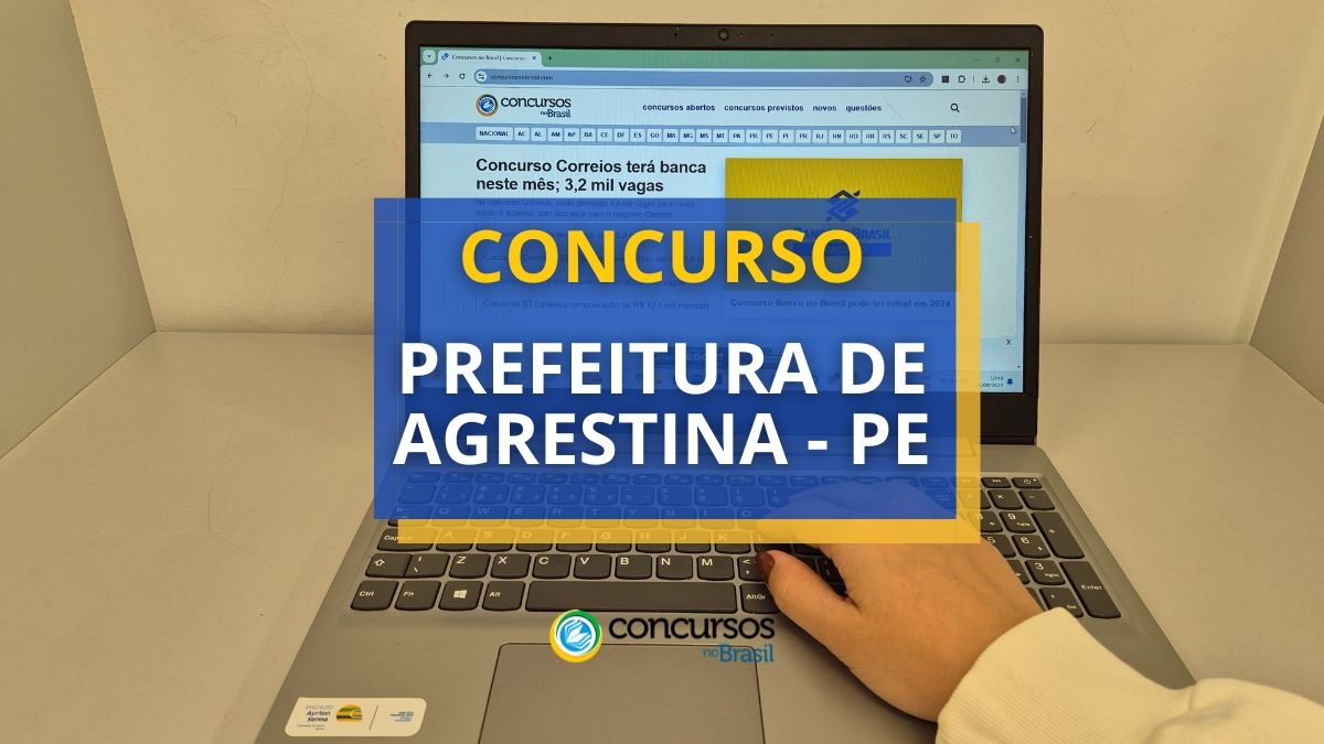 Novo concurso Prefeitura de Agrestina