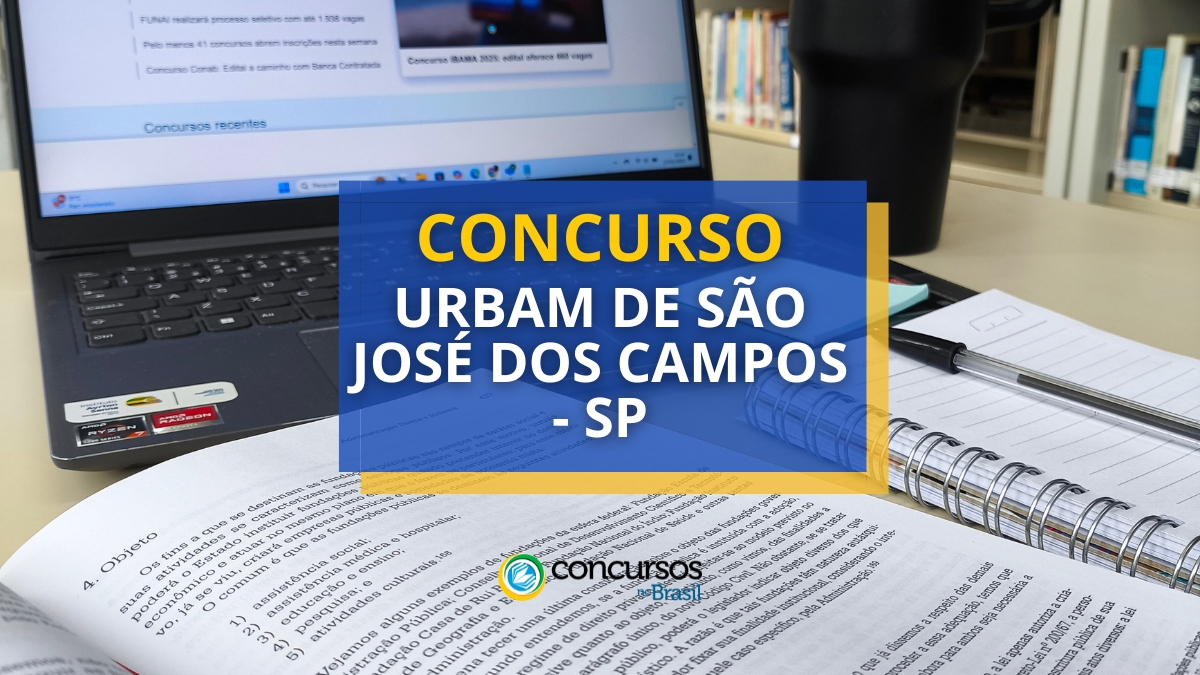 concurso URBAM de São José dos Campos, concurso URBAM SJC, vagas do concurso URBAM de São José dos Campos, inscrição no concurso URBAM de São José dos Campos, prova do concurso URBAM de São José dos Campos