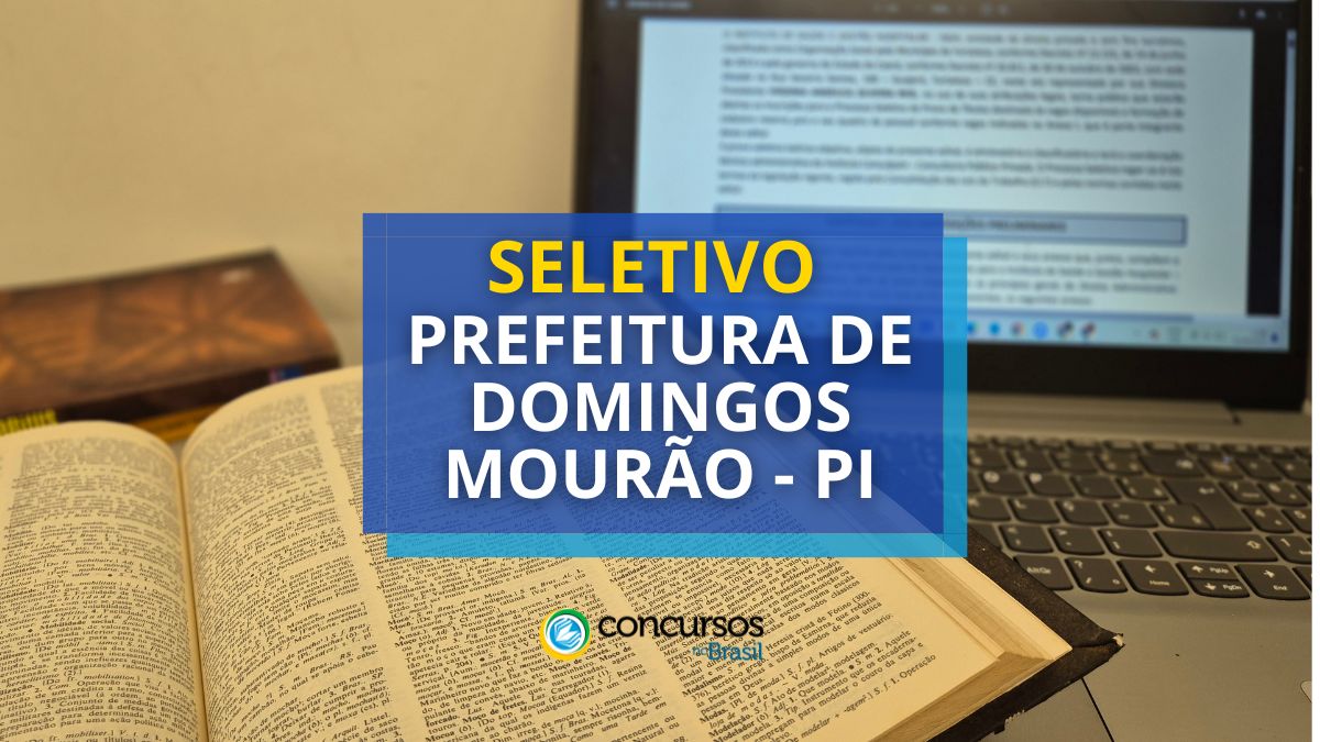 Vagas na Prefeitura de Domingos Mourão