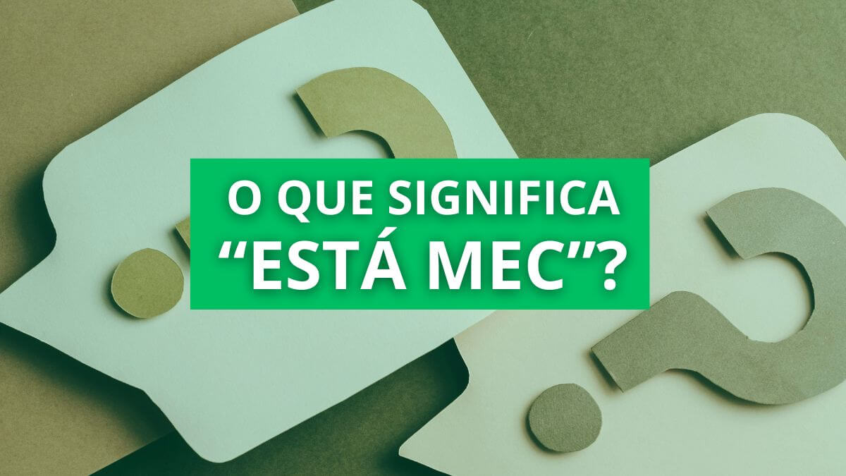 Afinal, qual é o verdadeiro significado da expressão “está mec”?