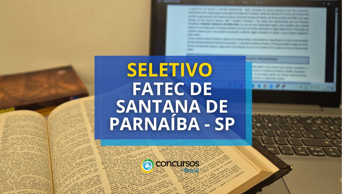 Vaga na Fatec de Santana de Parnaíba