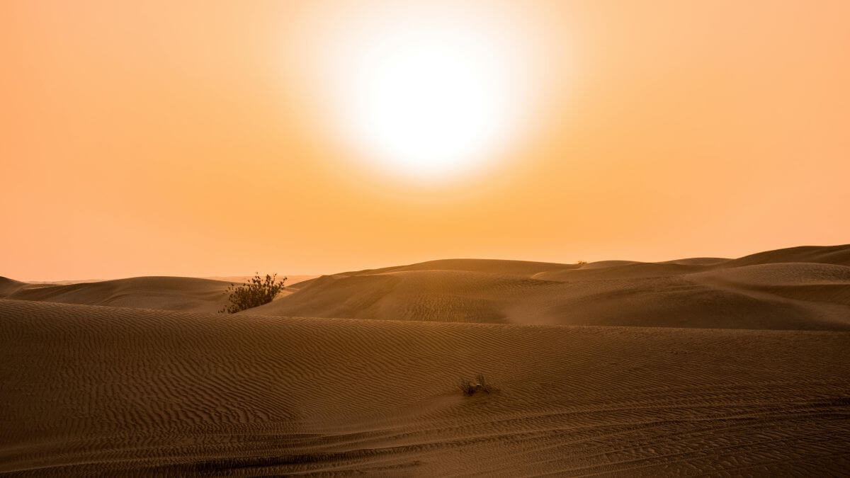 Lugares onde as temperaturas atingem 50ºC, Temperaturas altas, Calor