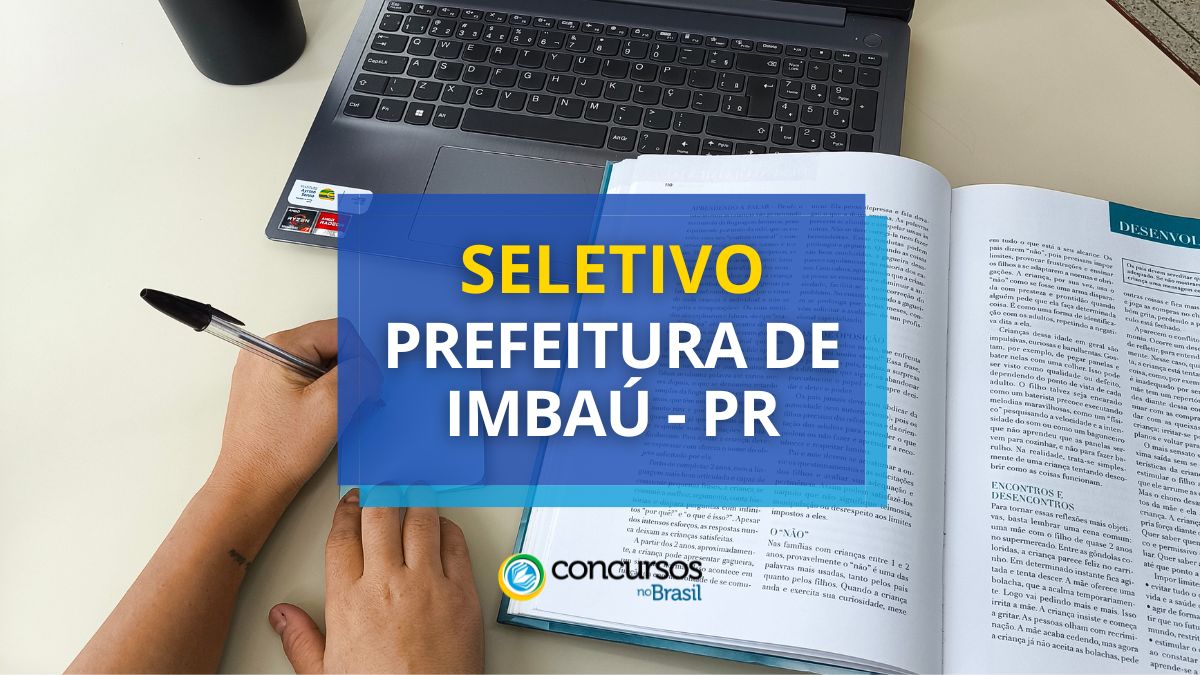 Seletivo Prefeitura de Imbaú – PR: até R$ 5,2 milénio em papeleta