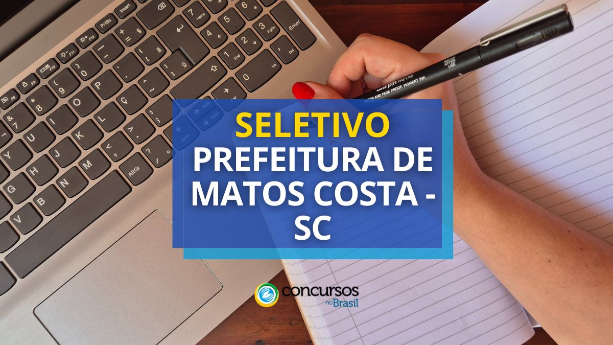 Processo seletivo Prefeitura de Matos Costa, Prefeitura de Matos Costa, edital Prefeitura de Matos Costa, vagas Prefeitura de Matos Costa.