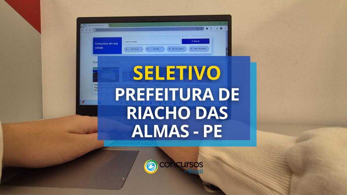 Processo seletivo Prefeitura de Riacho das Almas, Prefeitura de Riacho das Almas, edital Prefeitura de Riacho das Almas, vagas Prefeitura de Riacho das Almas.