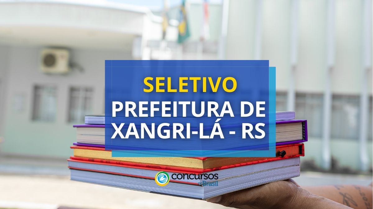 Processo seletivo Prefeitura de Xangri-Lá, Prefeitura de Xangri-Lá, edital Prefeitura de Xangri-Lá, vagas Prefeitura de Xangri-Lá.