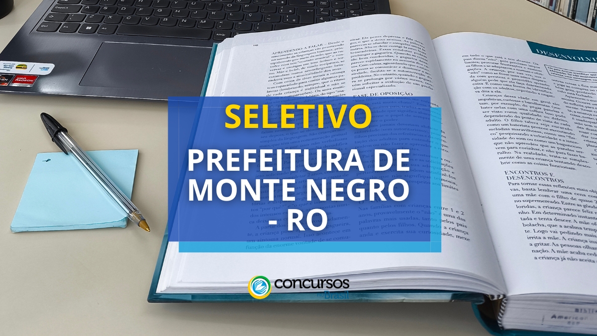 processo seletivo Prefeitura de Monte Negro, vagas do processo seletivo Prefeitura de Monte Negro, edital do processo seletivo Prefeitura de Monte Negro, inscrição no processo seletivo Prefeitura de Monte Negro