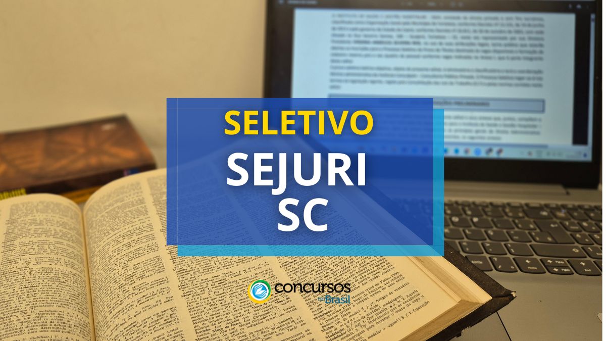 Processo seletivo SEJURI SC