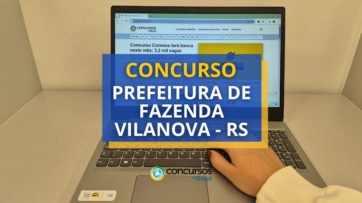 Concurso Prefeitura de Fazenda Vila Nova