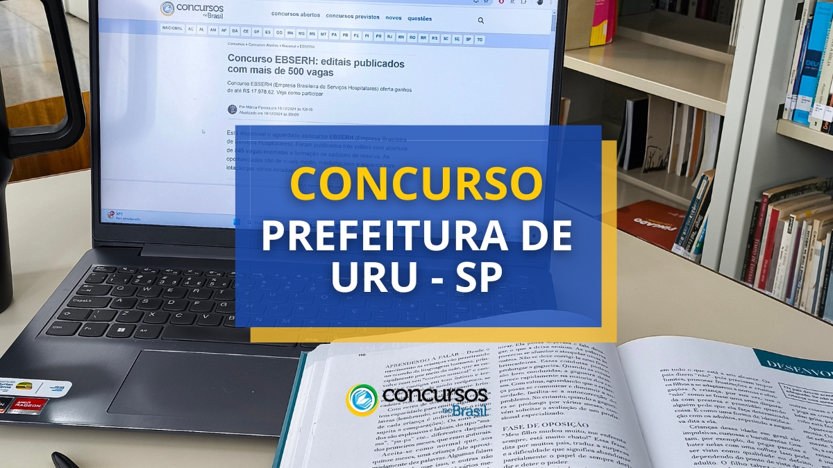 concurso Prefeitura de Uru, vagas do concurso Prefeitura de Uru, inscrição no concurso Prefeitura de Uru, edital do concurso Prefeitura de Uru, prova do concurso Prefeitura de Uru