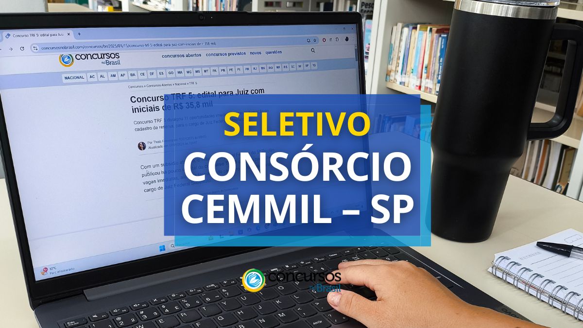 Processo seletivo Consórcio CEMMIL, seleção Consórcio CEMMIL, edital Consórcio CEMMIL, vagas Consórcio CEMMIL.