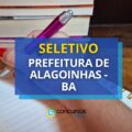 Prefeitura de Alagoinhas – BA abre 40 vagas em edital de seletivo