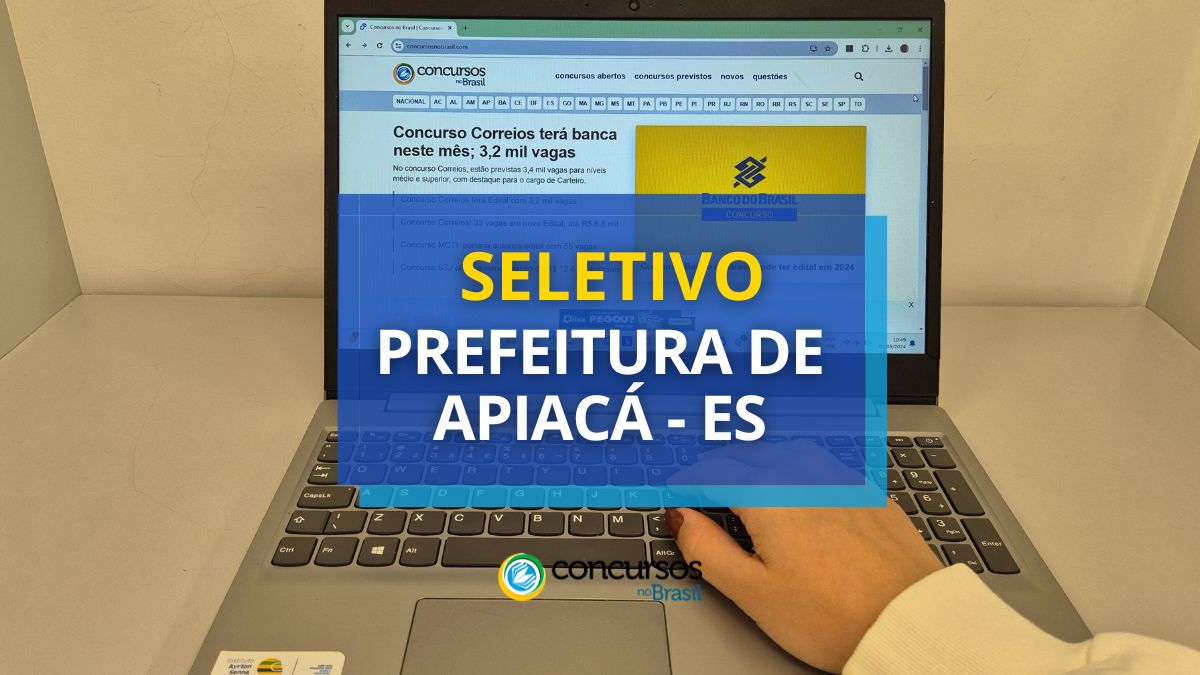 Processo seletivo Prefeitura de Apiacá, Prefeitura de Apiacá, edital Prefeitura de Apiacá, vagas Prefeitura de Apiacá.