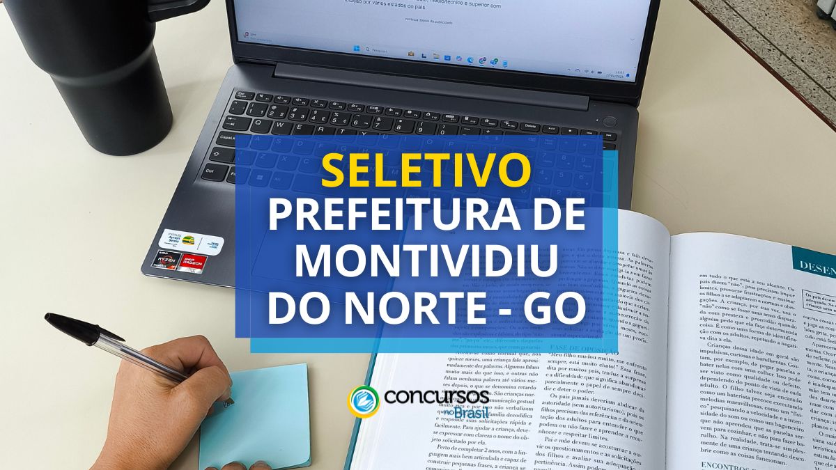 Processo seletivo Prefeitura de Montividiu do Norte, Prefeitura de Montividiu do Norte, edital Prefeitura de Montividiu do Norte, vagas Prefeitura de Montividiu do Norte.