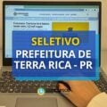 Prefeitura de Terra Rica – PR: até R$ 4,8 mil em seletivo