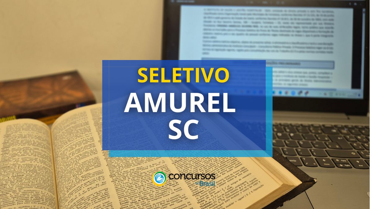 Processo seletivo da AMUREL - SC