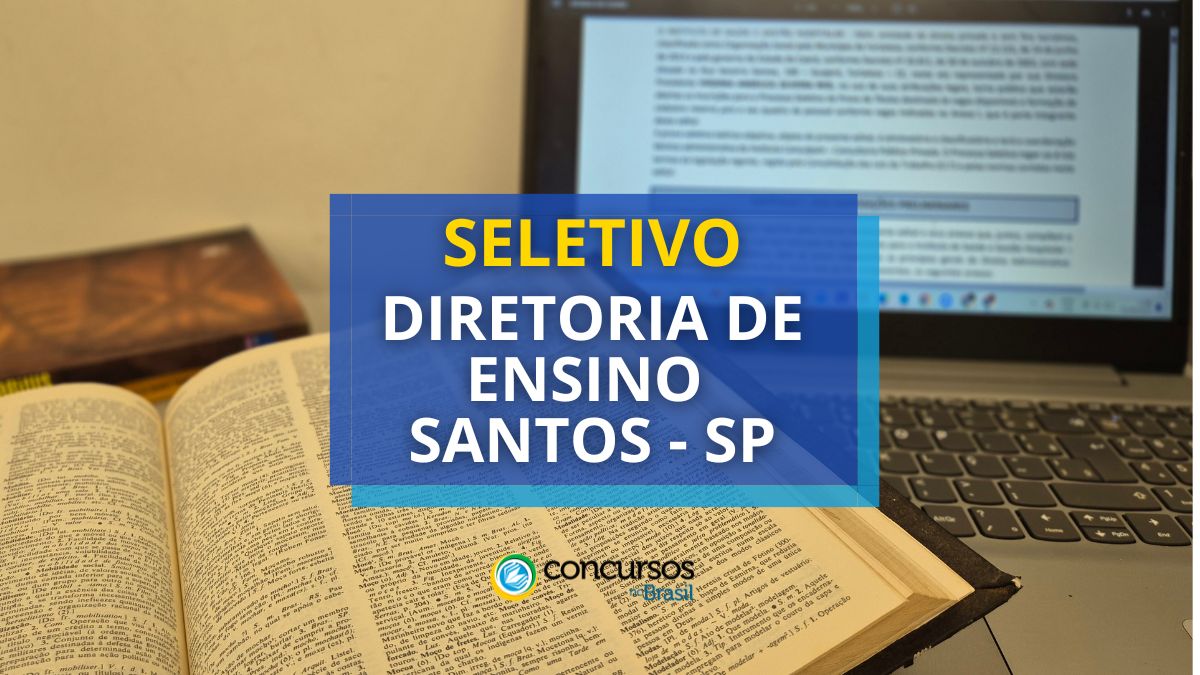 Processo seletivo da Diretoria de Ensino de Santos