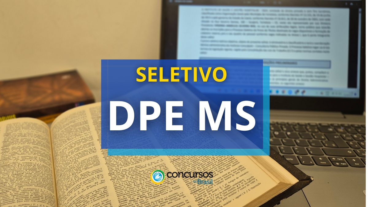 Processo seletivo DPE MS