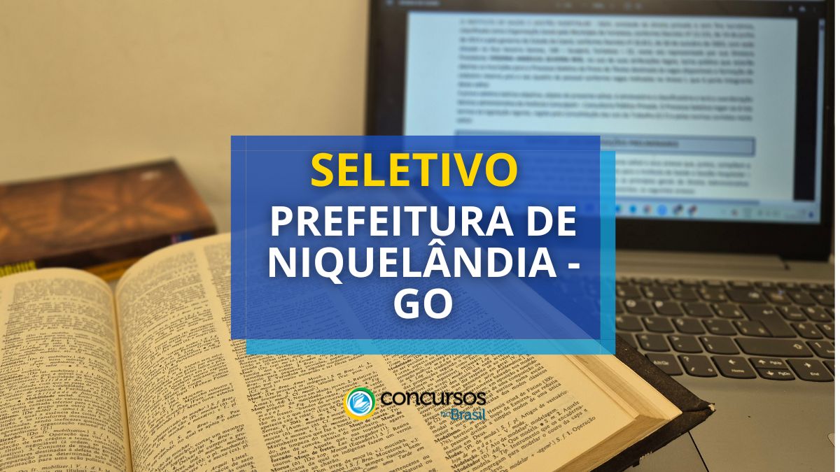 Processo seletivo Prefeitura de Niquelândia