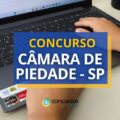 Concurso Câmara de Piedade – SP paga até R$ 11,1 mil