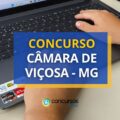 Concurso Câmara de Viçosa – MG remunera em até R$ 4,5 mil