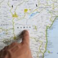 Estado brasileiro com maior número de divisas, 8, fica no Nordeste