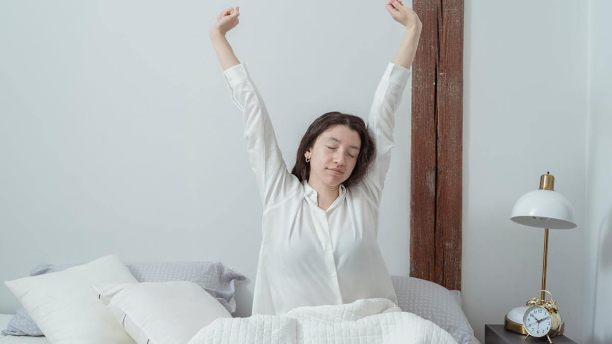 O que significa acordar no mesmo horário sem despertador