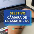 Câmara de Gramado – RS remunera em R$ 9 mil em seletivo