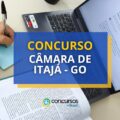 Concurso Câmara de Itajá – GO tem salários de até R$ 6,6 mil