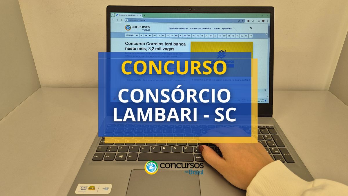 Concurso Consórcio Lambari - SC