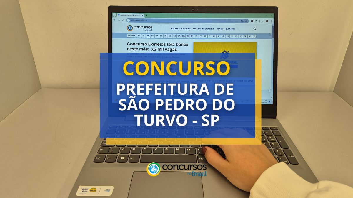 Concurso Prefeitura de São Pedro do Turvo - SP