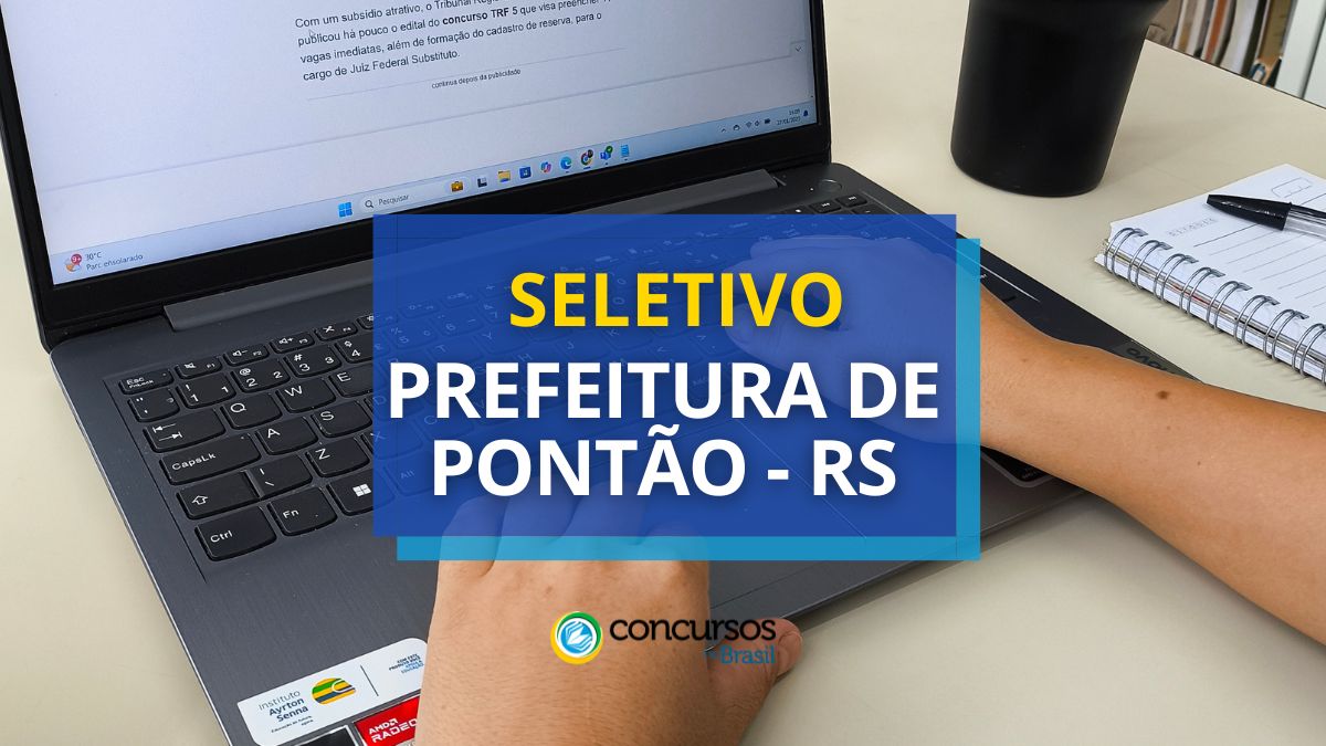 Processo seletivo Prefeitura de Pontão, Prefeitura de Pontão, edital Prefeitura de Pontão, vagas Prefeitura de Pontão.
