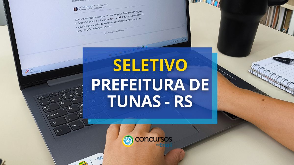 Processo seletivo Prefeitura de Tunas, Prefeitura de Tunas, edital Prefeitura de Tunas, vagas Prefeitura de Tunas.