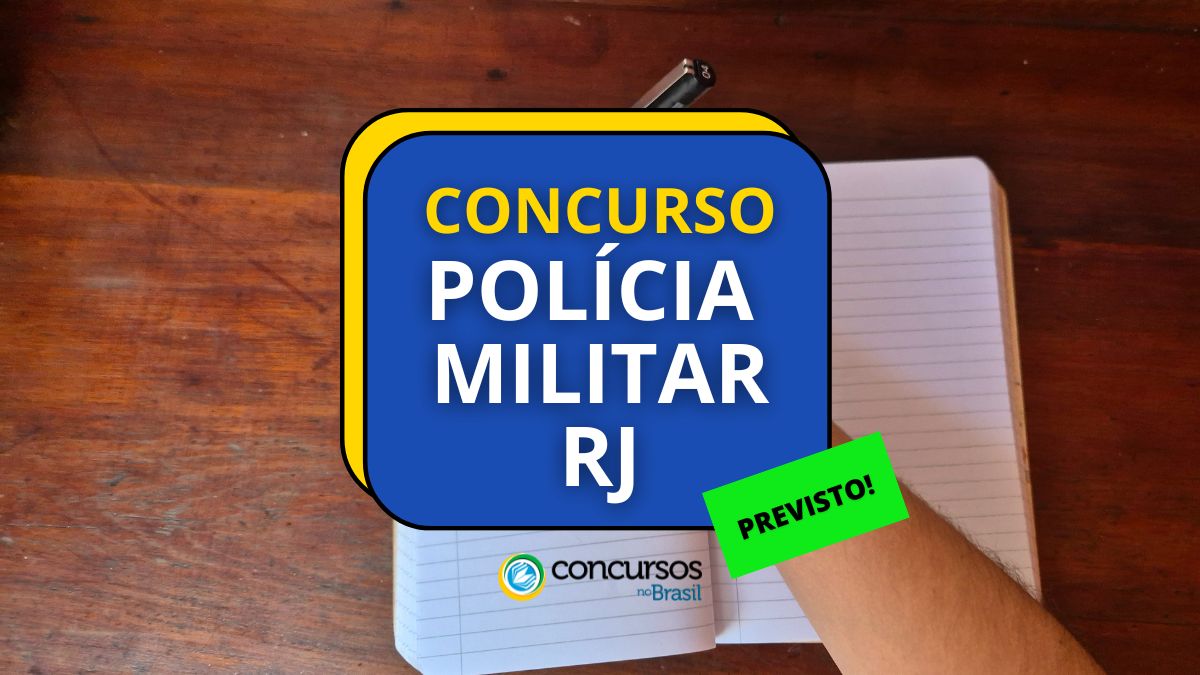 Previsão do concurso PMERJ 2026