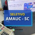 AMAUC – SC: processo seletivo prevê até R$ 11 mil por mês