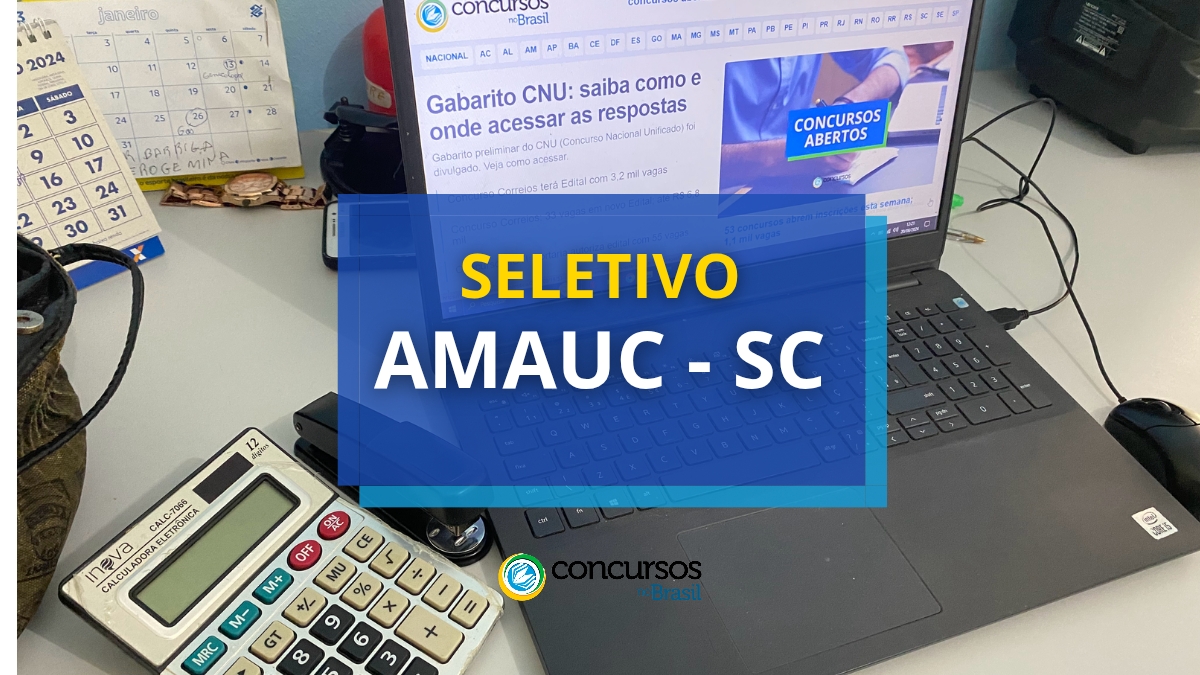 processo seletivo AMAUC, seleção AMAUC, edital processo seletivo AMAUC, vagas na AMAUC