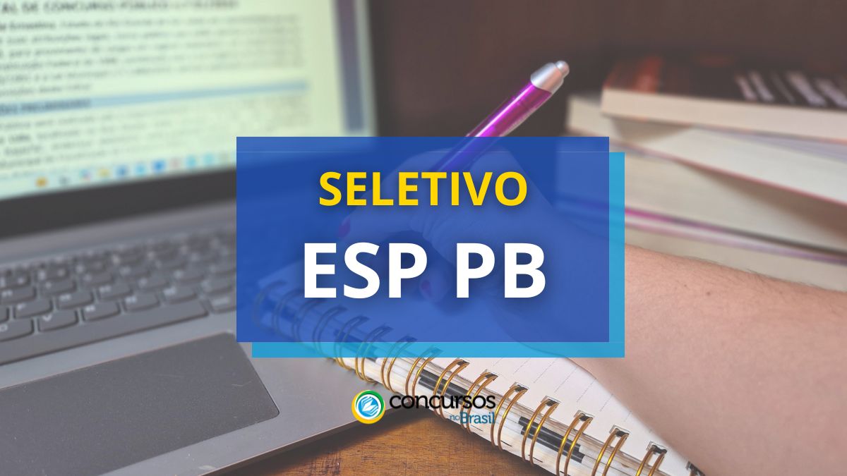 PB publica edital de processo seletivo para bolsistas PB publica edital de processo seletivo para bolsistas